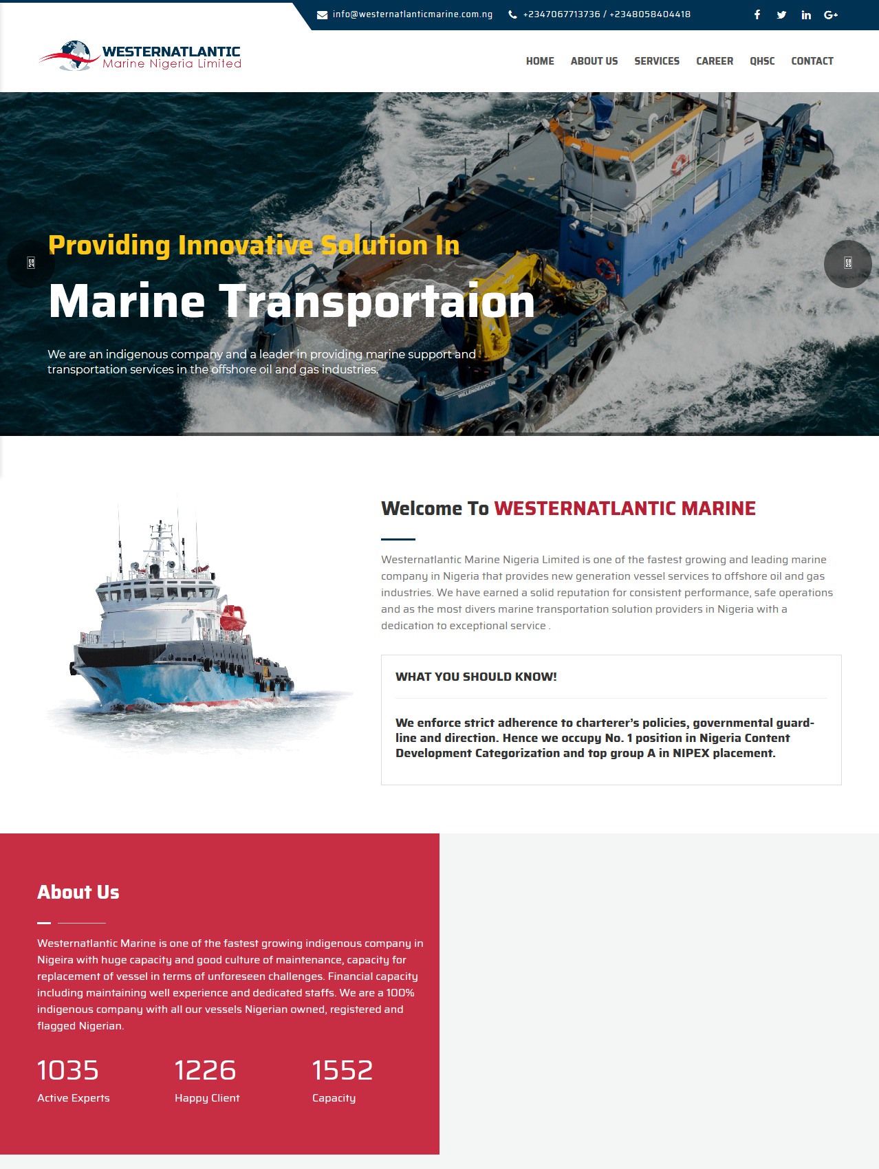 Westernatlantic Marine Nigeria Limited