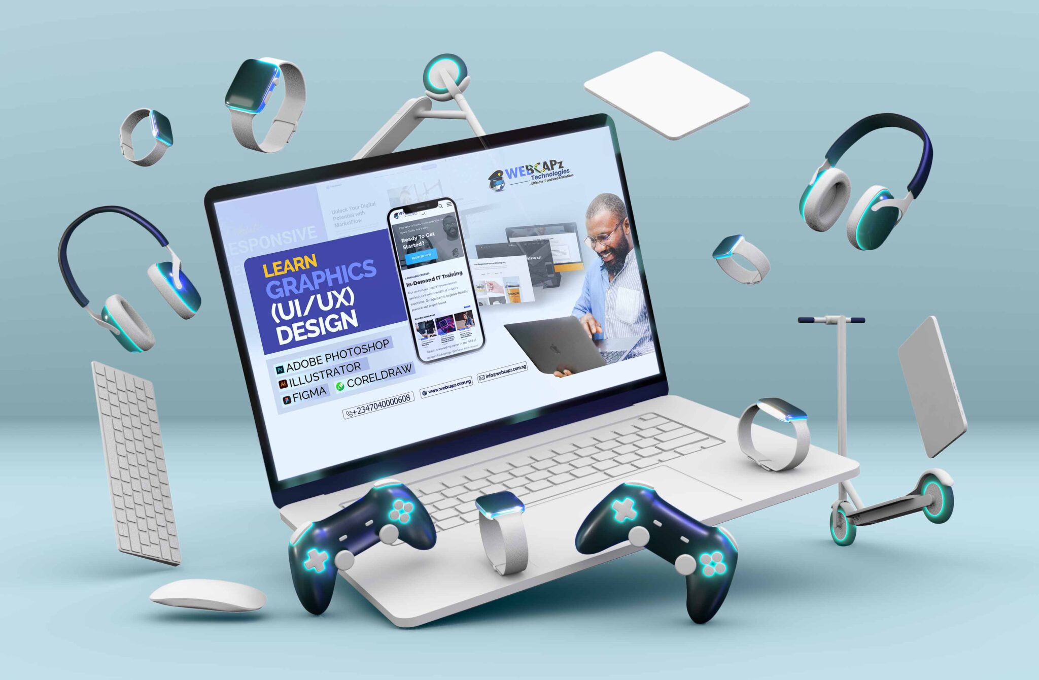 WebCapz Technologies Branding